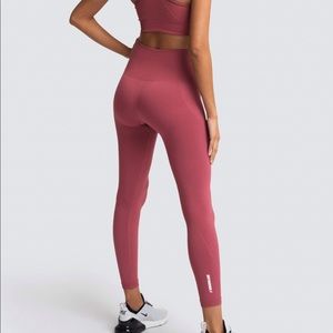 Doyoueven Earth Red Hyperflex Seamless Leggings